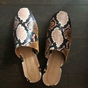 Never worn Madewell Mules